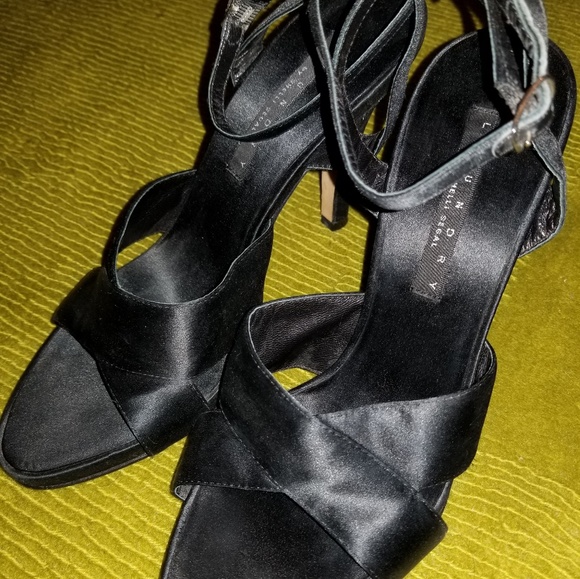 Laundry By Shelli Segal Shoes - Donating Soon..LAUNDRY Black Strap High Heel-8M